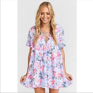 Show Me Your Mumu Kylie Lace Up Dress